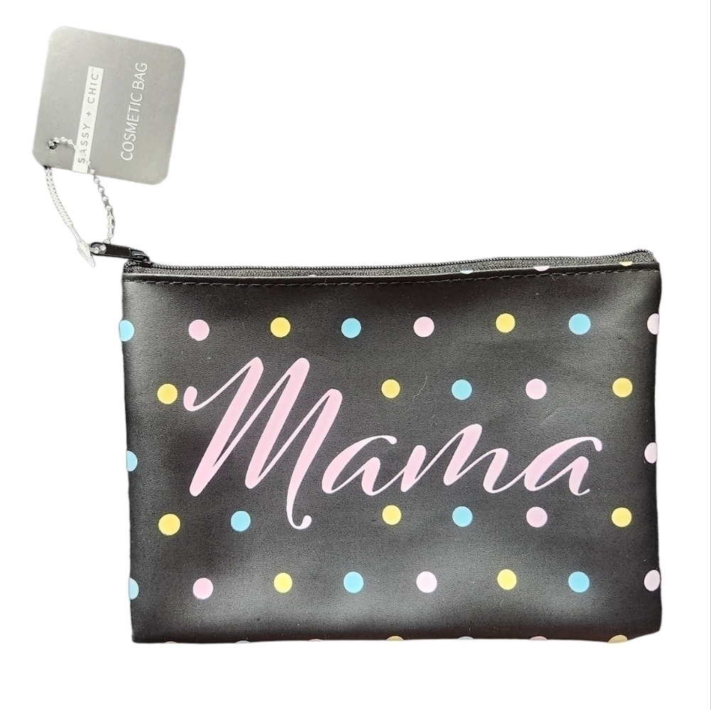 "Mama" accessory or makeup bag